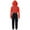 Red, variant on renvena Kid Girl 3Pcs Hip-hop Street Dance Outfits Hoodie Crop Top Jogger Cargo Pants Jazz Performance Costume