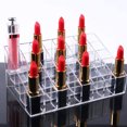 thumbnail image 1 of Luxshiny Organizador 40 Ranuras Transparente Para Lápices Labiales Y Esmaltes Práctico Para Guardar Y, 1 of 8