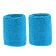 thumbnail image 6 of koolsoo 6xSports Basketball Badminton Sweatbands Wristbands light blue 6 Pcs, 6 of 8