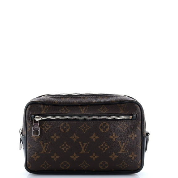 Pre-Owned Kasai Clutch Macassar Monogram Canvas By Rebag