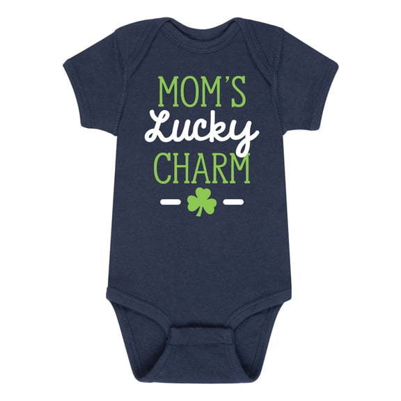 Instant Message - Mom's Lucky Charm - Infant Baby One Piece
