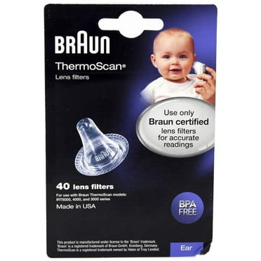 Braun ThermoScan Pro 6000 Probe Covers, 2 boxes of 20