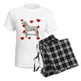 thumbnail image 4 of CafePress - Weimaraner Love Pajamas - Women's Short Sleeve Print T-Shirt and Pants Light Cotton Pajama Set, 4 of 7
