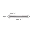 thumbnail image 2 of Unique Bargains 304 Stainless Steel Push Rod Double End Threaded Rod For DIY RC Car, Boat M8x60mm, Pack of 12, 2 of 6