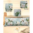 thumbnail image 6 of Botanical Flowers Body Pillow Cover, Pillowcase Protectors with Zipper, Breathable Decorative Throw Pillow Case Cover, Country Magnolia Leaves Branches Pillow Shams for Couch Sofa 20x54Inch, 6 of 8