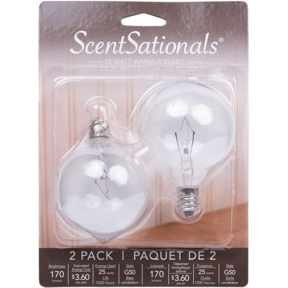 Ampoules réchauffeurs classique 25 watt - ScentSationals Ampoules de 25W