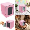 thumbnail image 2 of Commander Deck Box, Fits 100 Double Sleeved Cards,Card Storage Box (Pink and Grey, 1 Window), 2 of 6