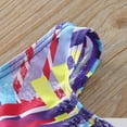 thumbnail image 7 of XZNPDUCQ Swimsuit Swimwear Girls Baby Fashion Training Summer Clothes Print Kids 211Y Girls Swimwear Swimming Suit For Girls 2-3 Years Purple, 7 of 7