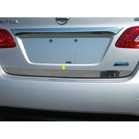 Stainless Steel Rear Deck Accent 1Pc Fits 2013-2015 Nissan Sentra RD13575 QAA