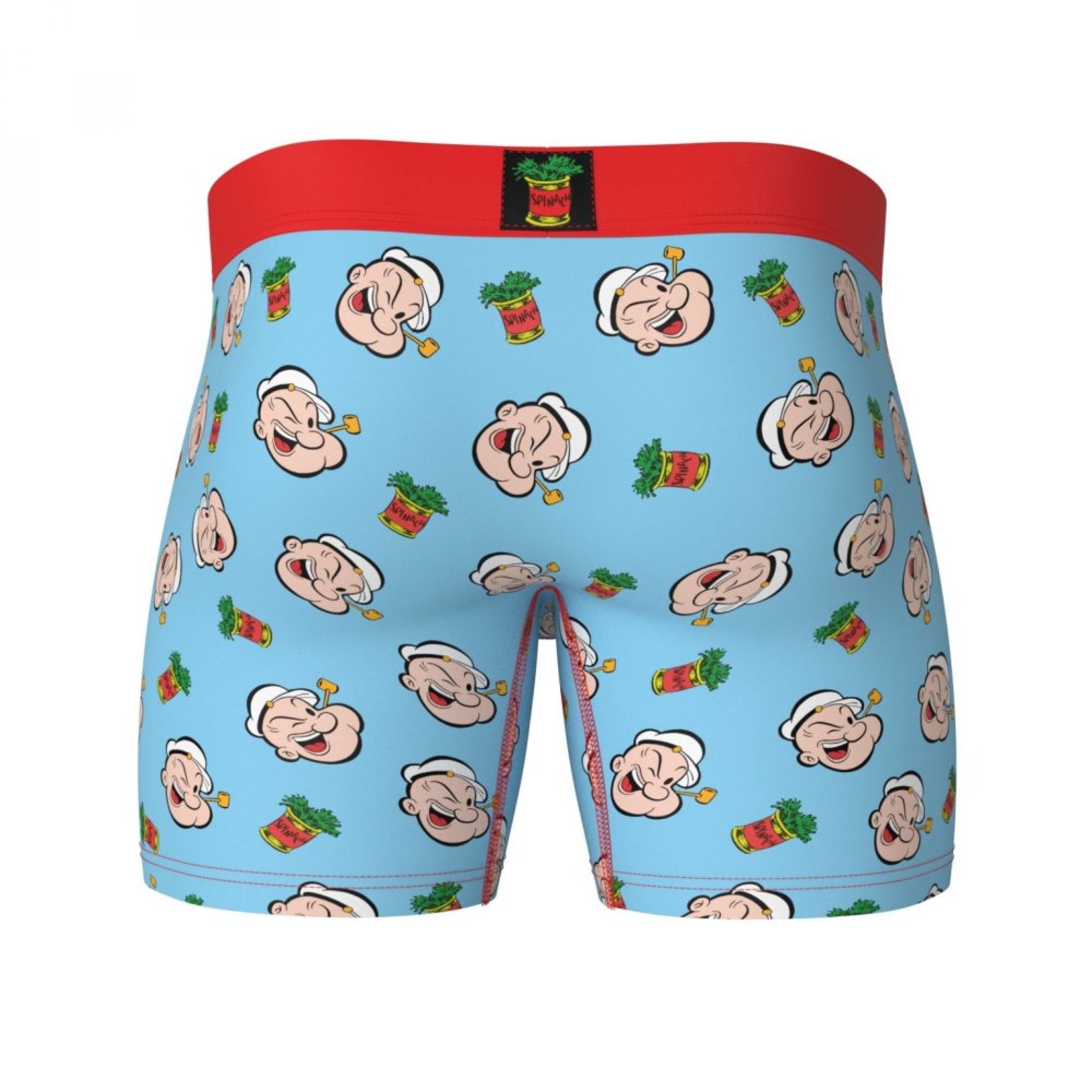 Popeye The Sailor Faces and Spinach Can AOP SWAG Boxer Briefs