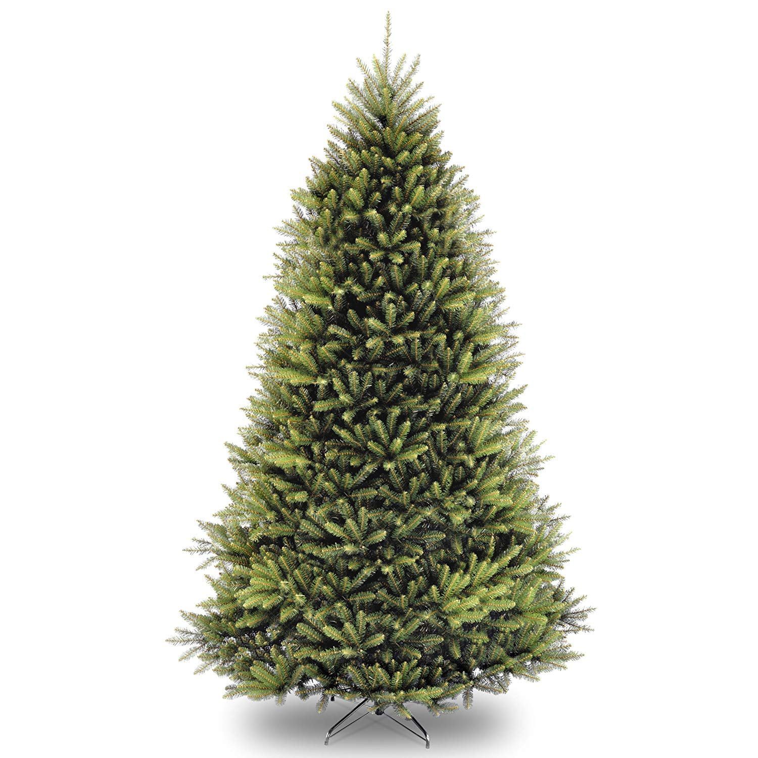 Photo 1 of 9ft National Christmas Tree Company Dunhill Fir Hinged Full Artificial Christmas Tree