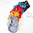 thumbnail image 6 of Autumn and winter fleece zipper pocket sweater Pet hooded sweater, 6 of 6
