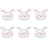 6PCS Easter Bunny Balloons, Animal Head Rabbit Foil Balloon for Decorations Supplier