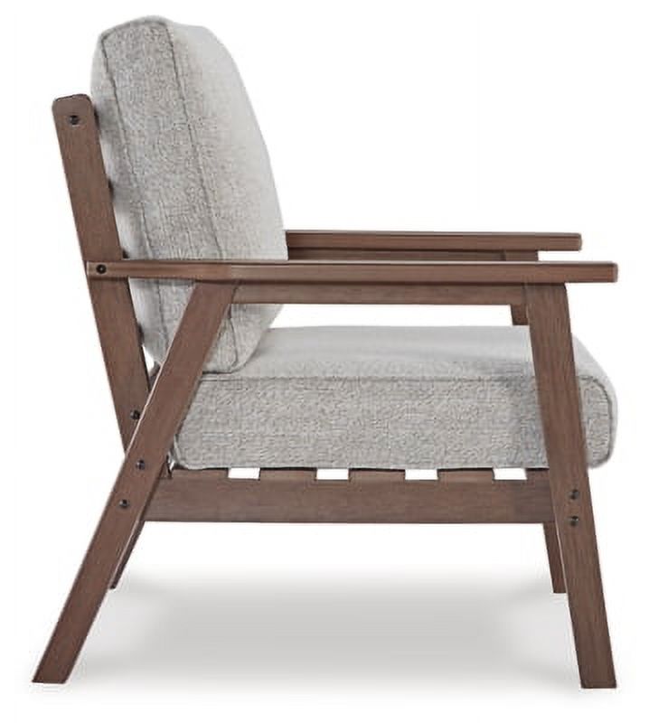 Signature Design by Ashley Casual Emmeline Outdoor Lounge Chair with Cushion (Set of 2)  Brown/Beige - image 5 of 8