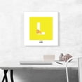 thumbnail image 2 of ARTCANVAS Kids Animal Alphabet Letter L Canvas Art Print - Size: 18" x 18" (0.75" Deep), 2 of 9