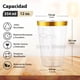 thumbnail image 2 of Berry Bloom 100 Vasos Reutilizables con Borde Dorado Paquete Con 100 Piezas, Copas Elegantes para Fiestas, Bodas, Postre, Cócteles, Vino (12 ONZA), 2 of 6