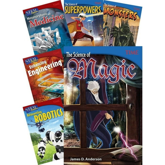 Time(r) Informational Text Time Middle School Stem, 6-Book Set, (Paperback)