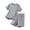 Grey, variant on Kids Toddler Baby Unisex Spring Summer Short Sleeve Sports Tshirt Shorts Outfits Clothes Boys Outfits 6t 6-7 Years