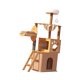 thumbnail image 1 of Torre para gatos de para gatos de interior, muebles de protección de varios niveles, torre de escalada para gatos, cama para gatos jugando , MarrÓn, 40x55x150cm, 1 of 10