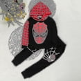 thumbnail image 2 of Conjunto de chándal de Spiderman para niños, sudadera con capucha y pantalones para correr, traje deportivo, ropa de superhéroe para niños, 2 of 3