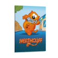 thumbnail image 1 of Heathcliff y los Gatos Cadillac Cuadro decorativo colgante - Arte de pared - Póster enmarcado - Decoración de pared - Regalos para familia, amigos y aficionados 40*60 cm, 1 of 6