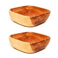 thumbnail image 1 of Square Acacia Wood Bowl 2-Pack, 1 of 5