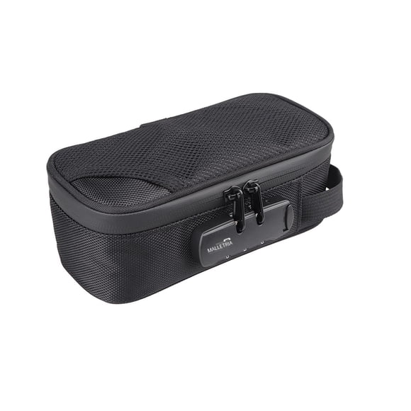 Bolsa De Mano Anti Olores Cerradura Con Combinación MALLETRIA Cube