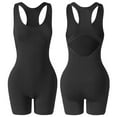 thumbnail image 4 of Viluyesy Womens Shaper Bodysuit, Seamless Support Tummy Control Tight Fit Butt Lifter Yoga Sport Shapewear Black S, 4 of 5