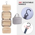 thumbnail image 3 of Bolsa de maquillaje a prueba de agua 4 capas organizador de artículos de tocador de almacenamiento para mujeres y hombres JShteea Para Estrenar, 3 of 8