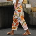 thumbnail image 1 of WILLBEST Pantalones Casuales para Mujer, Ligeros, Sueltos y Cómodos, para Primavera y Verano, Diseño de Bolsillo de Cintura Alta, Ideales para Playa y Uso Diario. Extra Grande, 1 of 4