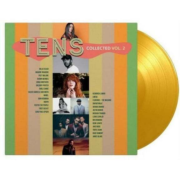 Various Artists - Tens Collected Vol. 2 / Various - Limited 180-Gram Yellow Colored Vinyl - Music & Performance