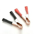 thumbnail image 2 of MYG 2pcs Copper Plated Alligator Battery Charger Clips Test Clamp for Jump Starter, 2 of 9