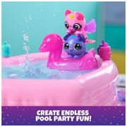 Hatchimals Alive، Neon Rainbow Bestie Pool Party مع شخصيتين و14 إكسسوارات