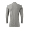 thumbnail image 3 of HBFAGFB Ensemble Thermique pour Hommes Haut et Bas Col Rond Chemise Confort Automne Pantalon Gris Taille 2TG, 3 of 6