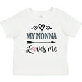thumbnail image 3 of Inktastic My Nonna Loves Me Girls Girls Baby T-Shirt, 3 of 5
