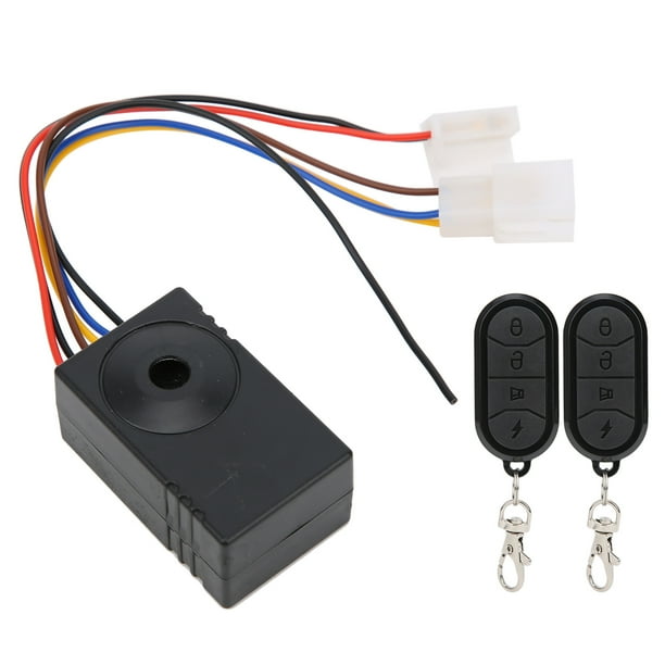 Alarma antirrobo con control remoto Protección segura para bicicletas eléctricas, triciclos y scooters