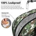thumbnail image 4 of Insulated Lunch Bag for Women, Floral Print Oxford Fabric Lunch Box, Leakproof Thermal Cooler Tote for Work, School & Picnic, Camo, Camouflage Print, 4 of 5