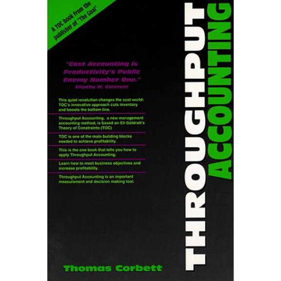 Pre-Owned Throughput Accounting (Paperback) 0884271587 9780884271581