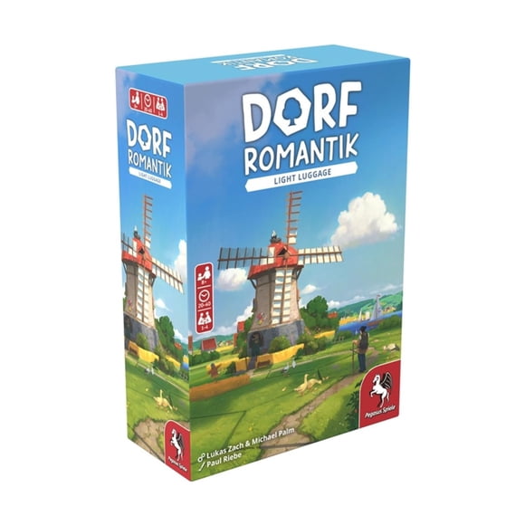 Juego de mesa Pegasus Spiele Dorfromantik Equipaje Ligero