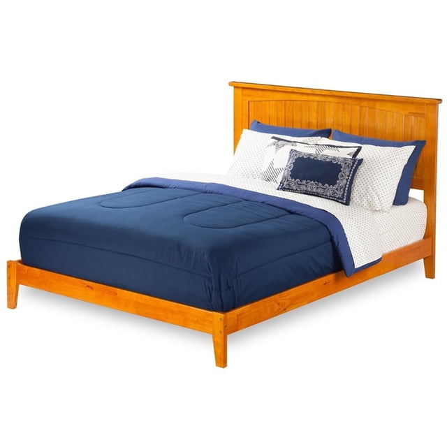Atlantic Furniture Lit de Panneau de Nantucket Grand au Latte de Caramel