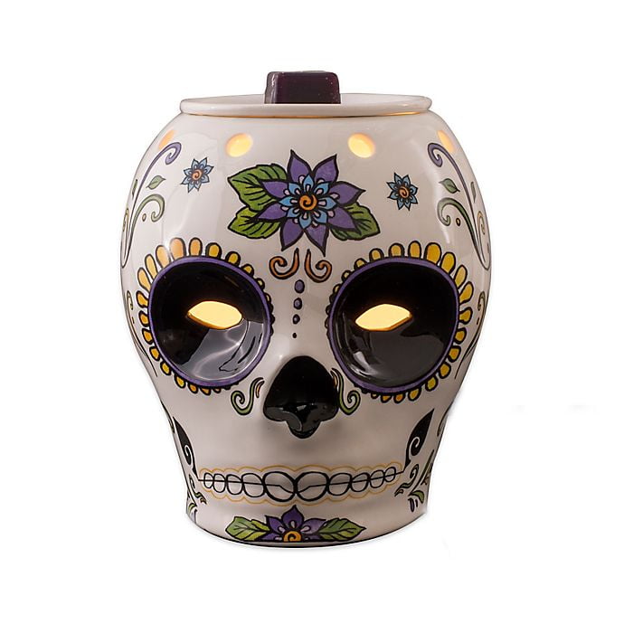 Ambiescents Day Of The Dead Wax Warmer Walmart Com Walmart Com