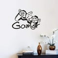 thumbnail image 4 of QTH Controller Letter Gamer Wall Sticker, Vinyl Removable Game Wall Decals for Boys Room Home Playroom Bedroom Walls Background Decoration 16.4''L x 11.7''H, 4 of 4
