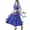1-Dark Blue328, variant on Byoo Toddler Girls' Arabian Belly Dance Outfit Set with Coins and Headscarf for Stage Performance and Party,Sky Blue