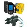 thumbnail image 2 of Viper 5706V LCD 2-Way Security Remote Start System + 4 PCS Universal Door Lock Bundle, 2 of 5