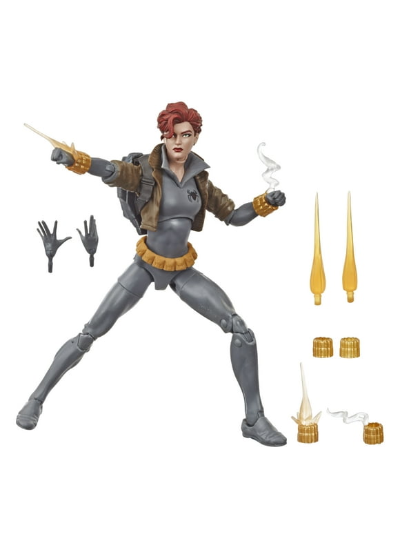 Marvel: Legends Black Widow Kids Toy Action Figure for Boys and Girls Ages 4 5 6 7 8 and Up