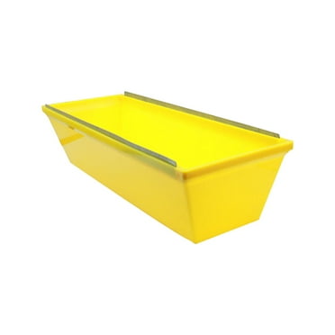 Gazechimp 12" Drywall Mud Pan Lightweight Tapered Sides Sheared Edges Heavy Duty
