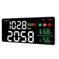 thumbnail image 1 of Decibel Meter Wall Hanging Sound Level Meter 30-130DB Range 11 Inch LED Display Noise Time Temperature, 1 of 8