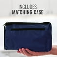 thumbnail image 5 of MABIS MatchMates Manual Blood Pressure Monitor Kit Aneroid Sphygmomanometer with Calibrated Nylon Cuff and Oversized Carrying Case, Adult, Navy, 5 of 9