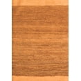 thumbnail image 1 of Ahgly Company Indoor Rectangle Abstract Orange Modern Area Rugs, 6' x 9', 1 of 4