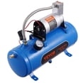 thumbnail image 1 of Compresor de aire VEVOR de 12 V con tanque de 6 litros, trompa de tren de 120 psi, 1 of 9